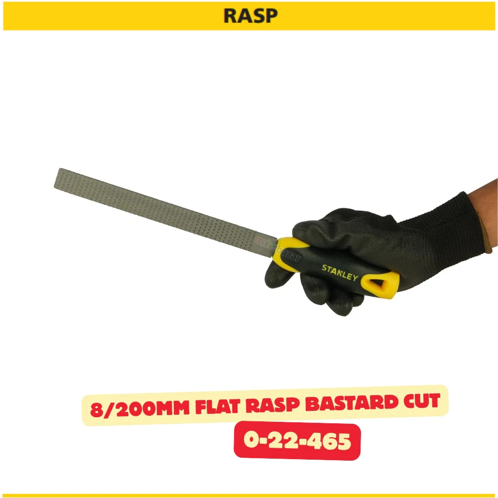 Stanley 8in/200mm Rasp Hand Filing Tool - Image 2