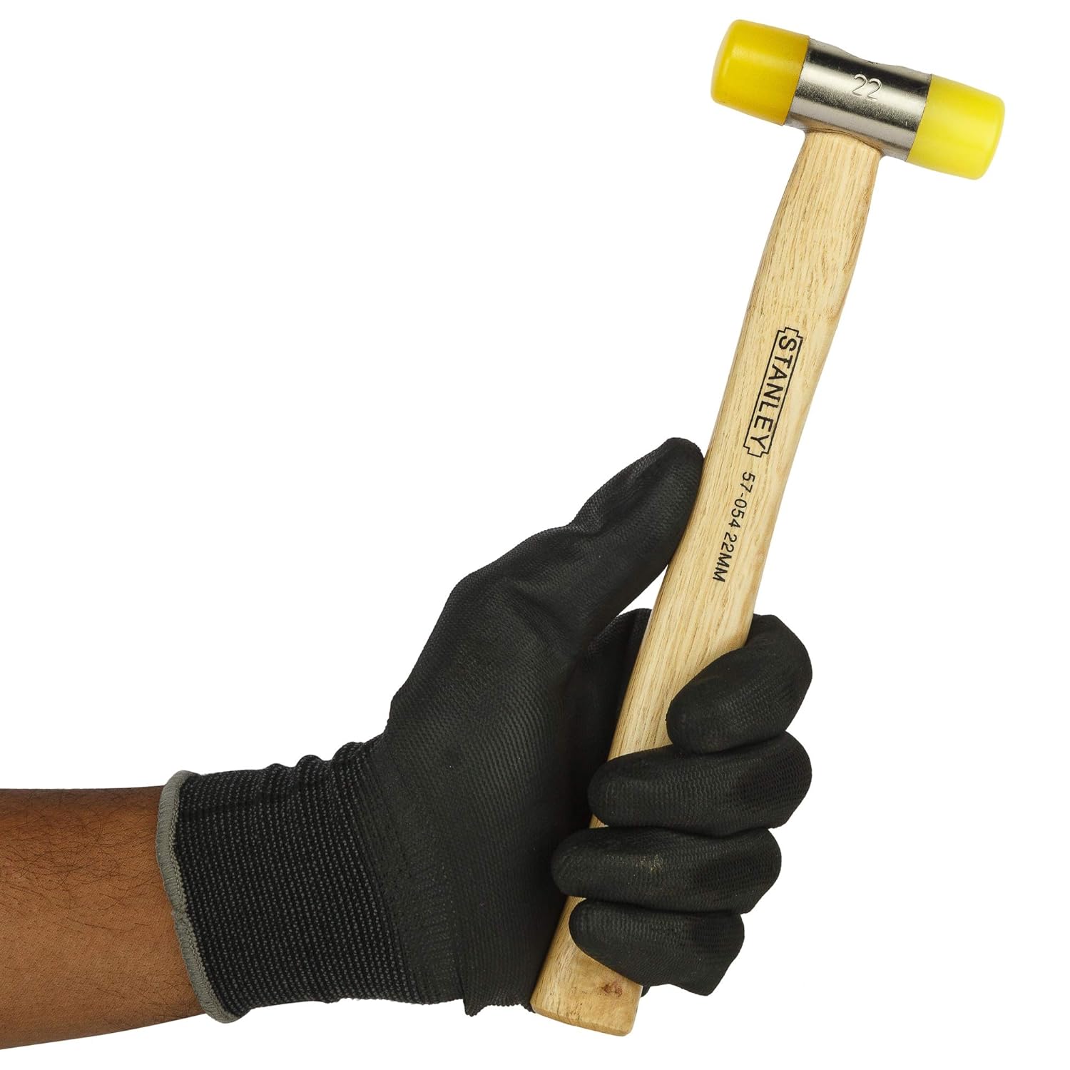 Stanley Heavy-Duty Soft-Face Mallet Hammers with Wooden Handle - Image 2