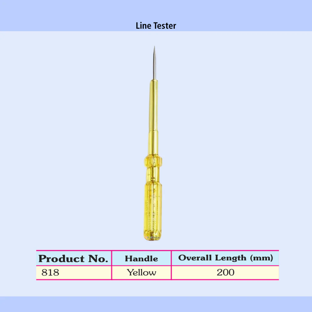 Taparia Line Tester β High Quality Electric Test Screwdriver - Image 7