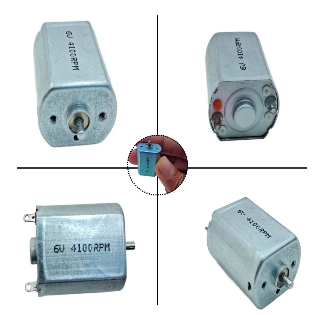25x20x15mm 06-12-24VDC 10K+RPM Metal Brush Mini Electric Motor Car Boat Trimmer - Image 6