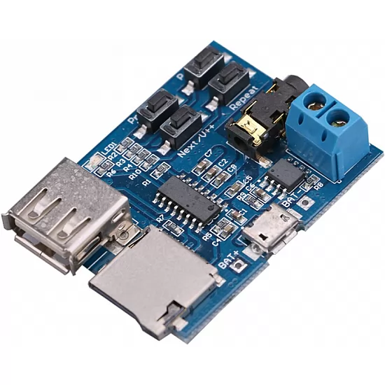 TF Card U Disk MP3 Format Decoder Board Module/Audio Player - Image 6