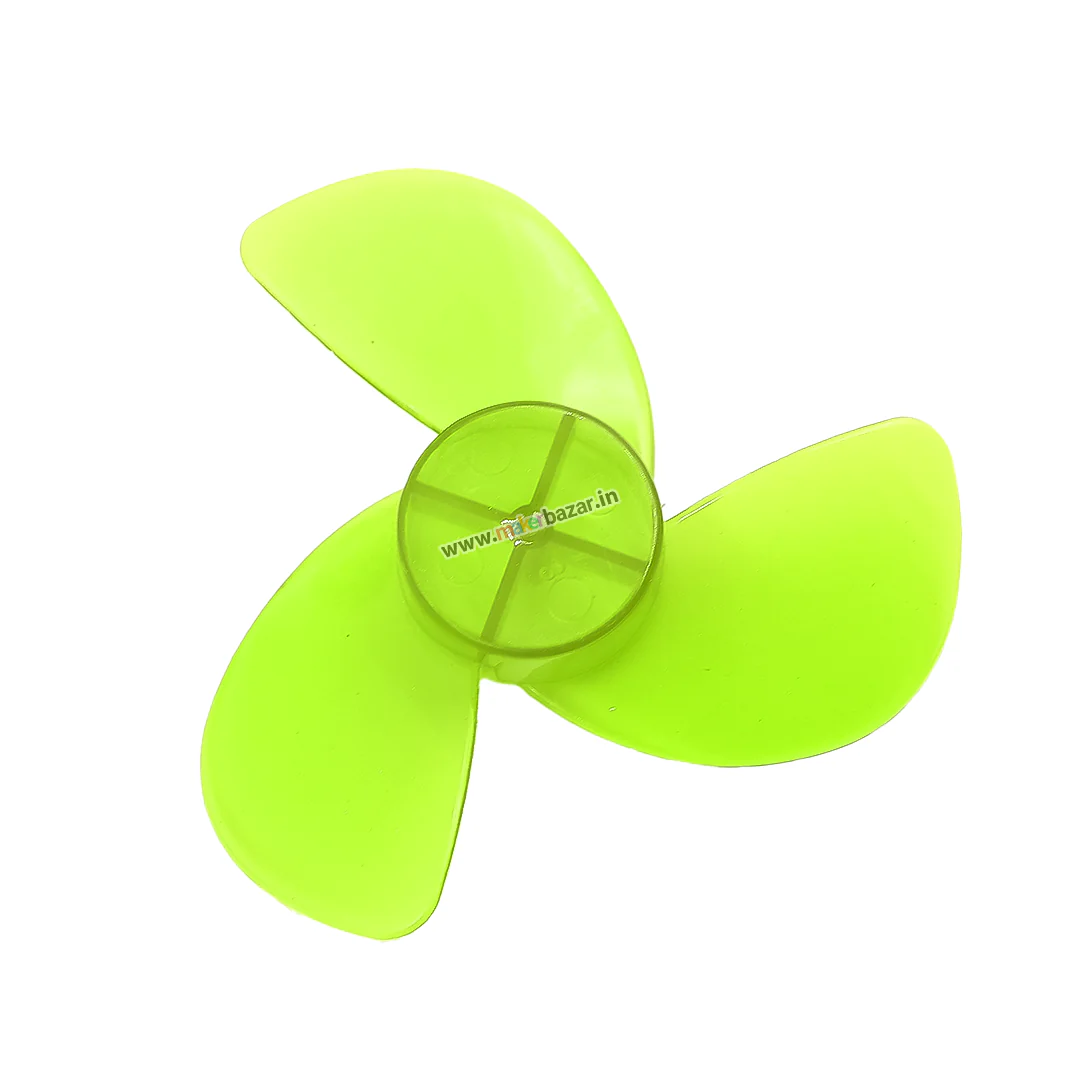 4in/100mm Three Blade Mini Propeller Toy Fan - Image 4