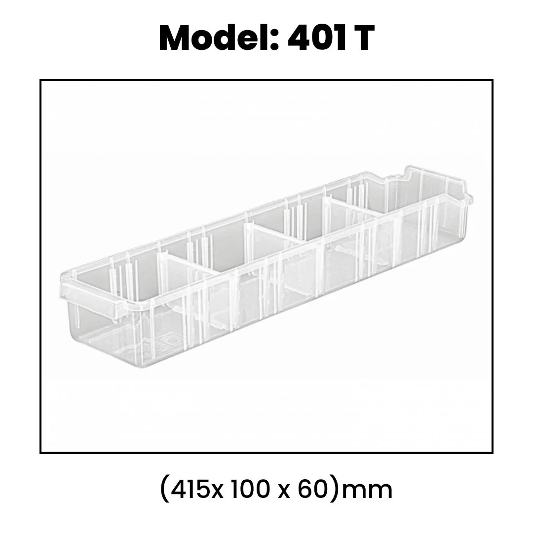 Alkon: Transparent Panda Shelf Bins - Image 8