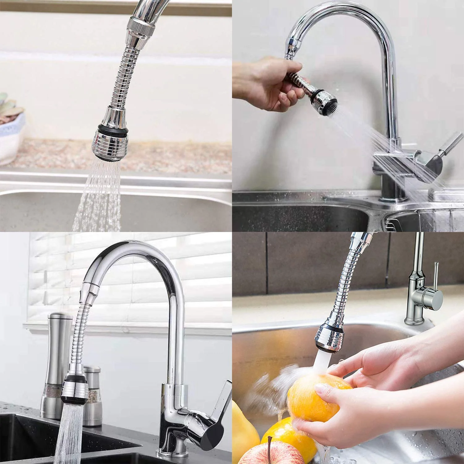 Turbo Flex 360° Flexible Sink Taps/Faucet Sprayer - Image 9