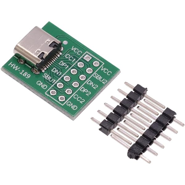 Type-C USB Female to DIP PCB Breakout Board - Image 5