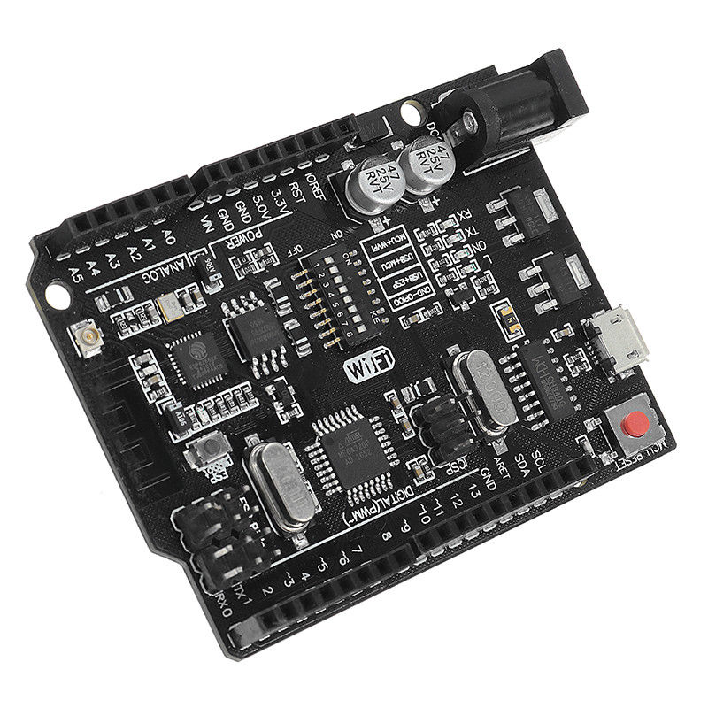 Uno+WiFi R3 AtMega328p+NodeMSU ESP8266 Compatible for Arduino UNO - Image 7