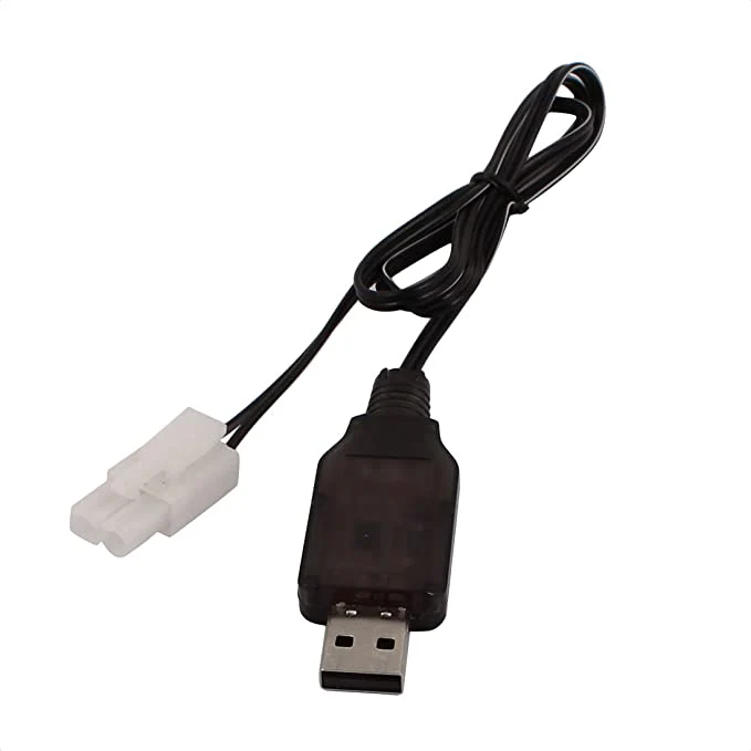 USB Charging Cable including Charging Protection BMS with L6.2-2P Plug for Ni-CD/Ni-MH Battery RC Car/ DIY - Image 2