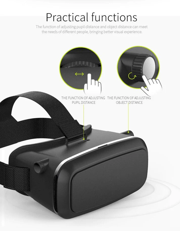 VR Pro Virtual Reality 3D Glasses Headset for Mobile Phones - Image 5