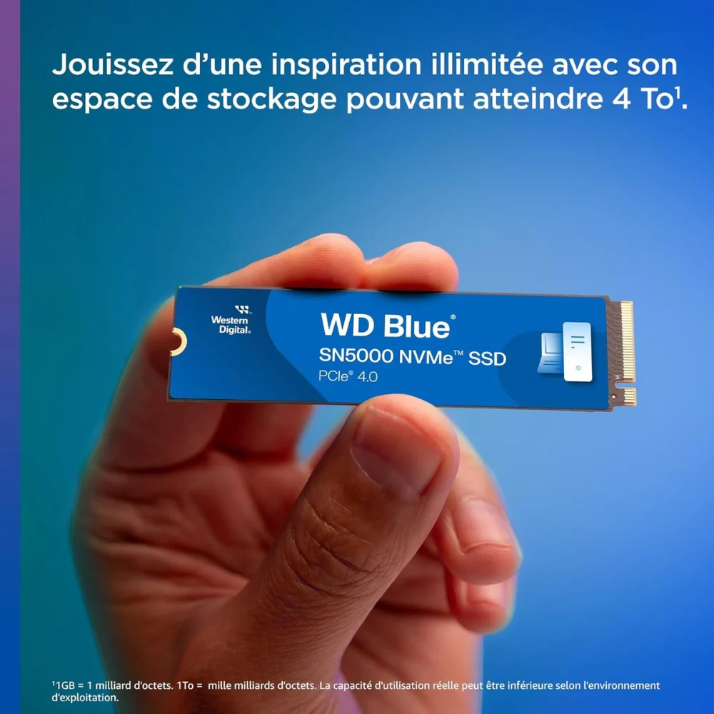 Western Digital Blue SN5000 NVMe SSD - Image 4