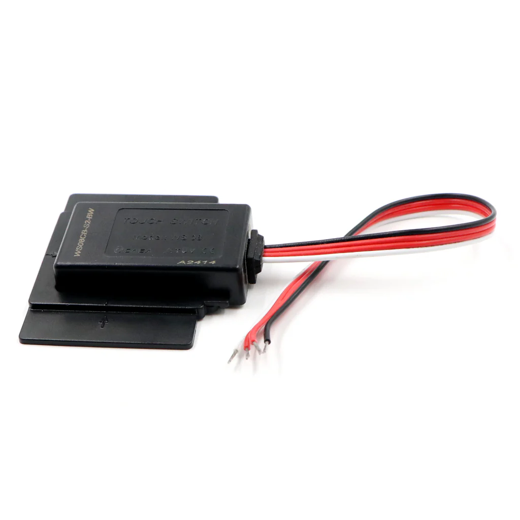 WS08CB-S2-BW WS 08 Single Touch Sensor Mirror Switch For Glass Lamp Mirror Light LED 12VDC 4.5A One Colour - Image 7