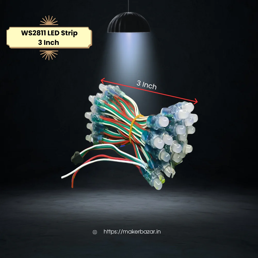 WS2811 Neopixel RGB Waterproof Pixel LED Strip (Pack of 50 LED's) - Image 4