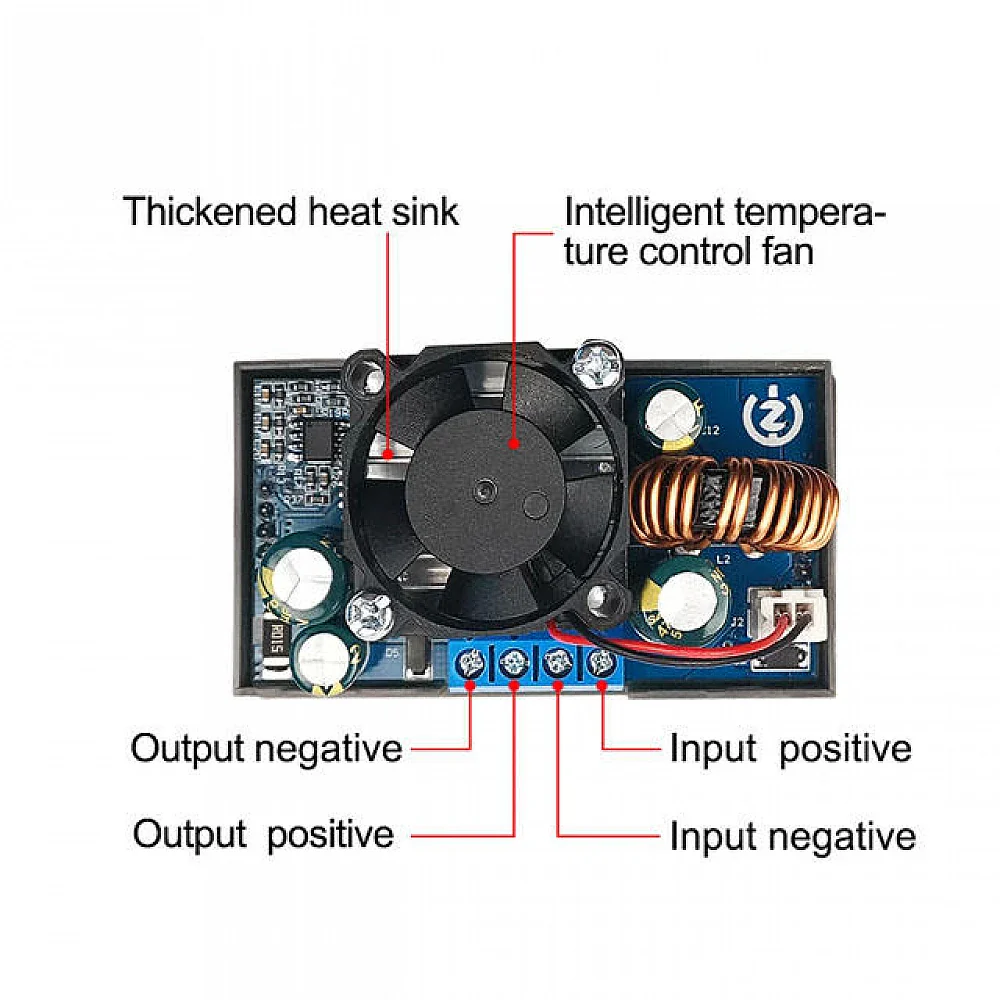 WZ3605E 80W 5A Buck Boost Power Supply Module - Image 3