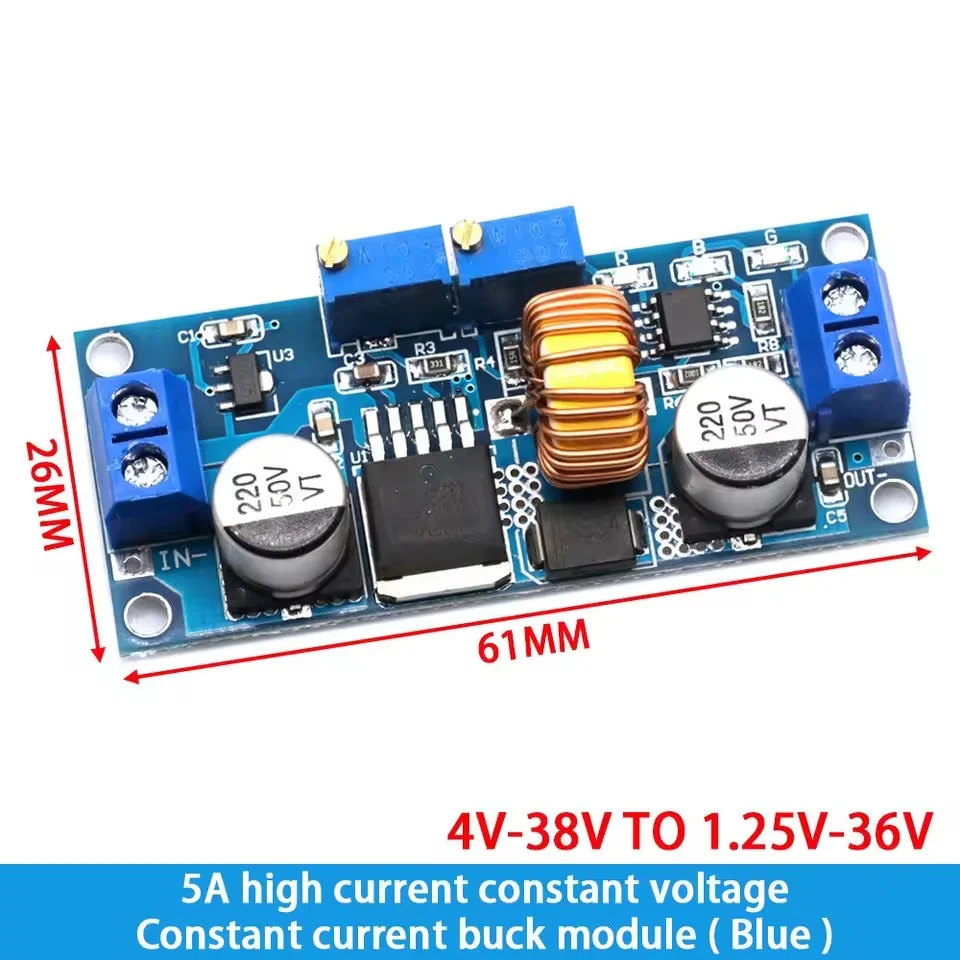 XL4015 5A DC-DC Step Down Adjustable Power Supply Buck Module - Image 9