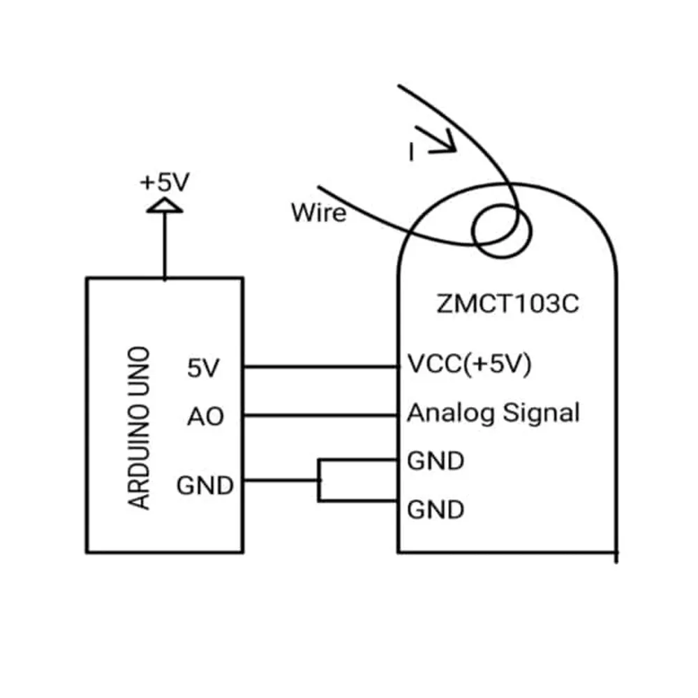 [Type 1] ZMCT103C 5A Range Single-Phase AC Current Transformer Sensor Module - Image 5